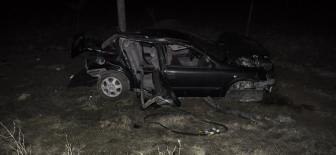 Konya’da otomobil takla attı: 1 ölü, 2 yaralı