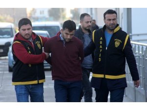 Keleşle iş yeri tarayan zanlı tutuklandı