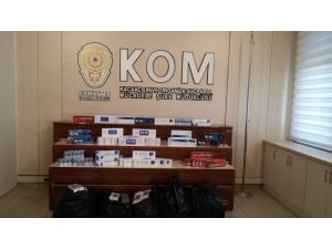 Gaziantep bir günde üç kaçak sigara operasyonu
