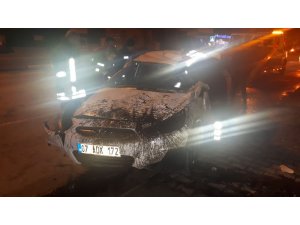 Genç polis memuru, trafik kazasında hayatını kaybetti