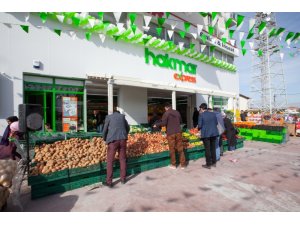 Hakmar discount konseptiyle 566 mağazaya ulaştı
