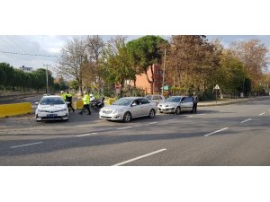 Trafik timleri drone ile denetim yaptı, sürücüleri affetmedi