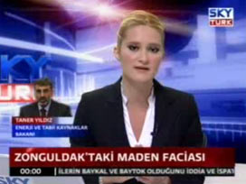 Bakan SKY'a bağlanıp fırçayı bastı