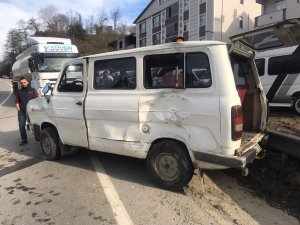 Giresun’da trafik kazası: 2 yaralı