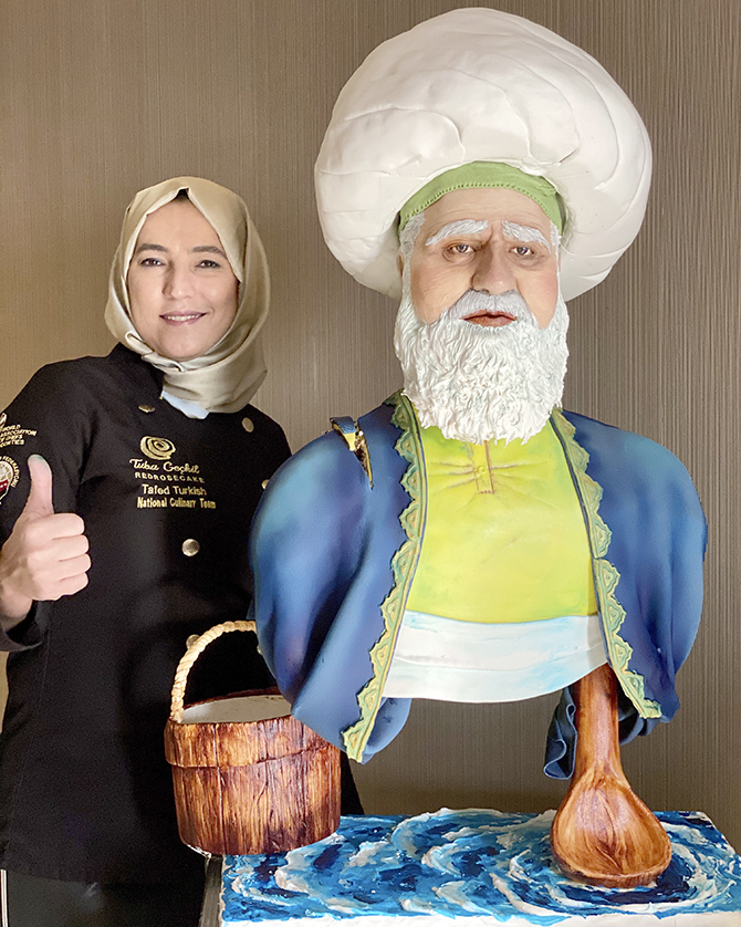 Konya'da büst pasta etkinliği