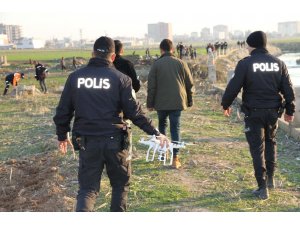 Sırra kadem basan çift drone destekli operasyonla ahırda bulundu