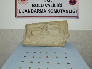 Bolu’da, Bizans dönemine ait 30 parça tarihi eser ele geçirildi