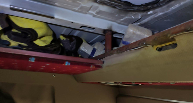 Van'da minibüsün tavanında 40 kilo 325 gram eroin bulundu