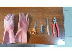 Elektrik kablosu hırsızları suçüstü yakalandı