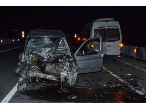 Gümüşhane’de trafik kazası: 2 yaralı