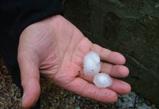 Konya'nın bu ilçesini dolu vurdu!