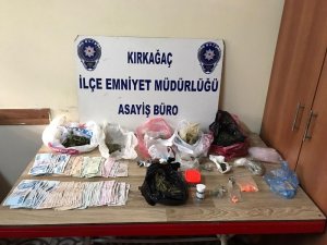 Manisa’da uyuşturucu operasyonu