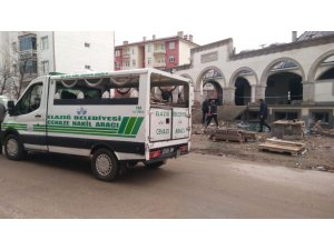 Elazığ’da cami inşaatında ceset bulundu