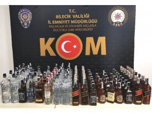 Bilecik’te sahte içki operasyonu