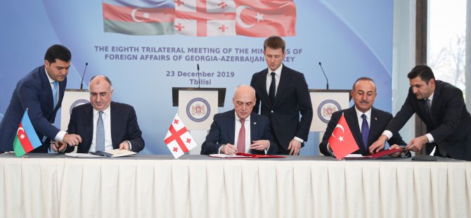 Türkiye-Azerbaycan-Gürcistan Üçlü Dışişleri Bakanları Toplantısı