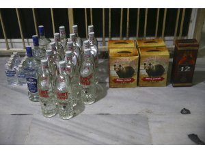 Edirne merkezli 3 ildeki kaçak içki operasyonunda 12 gözaltı