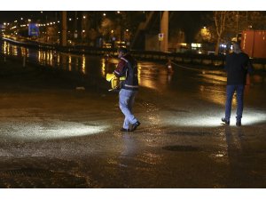Büyükçekmece'de silahlı saldırı: 1 bekçi yaralandı