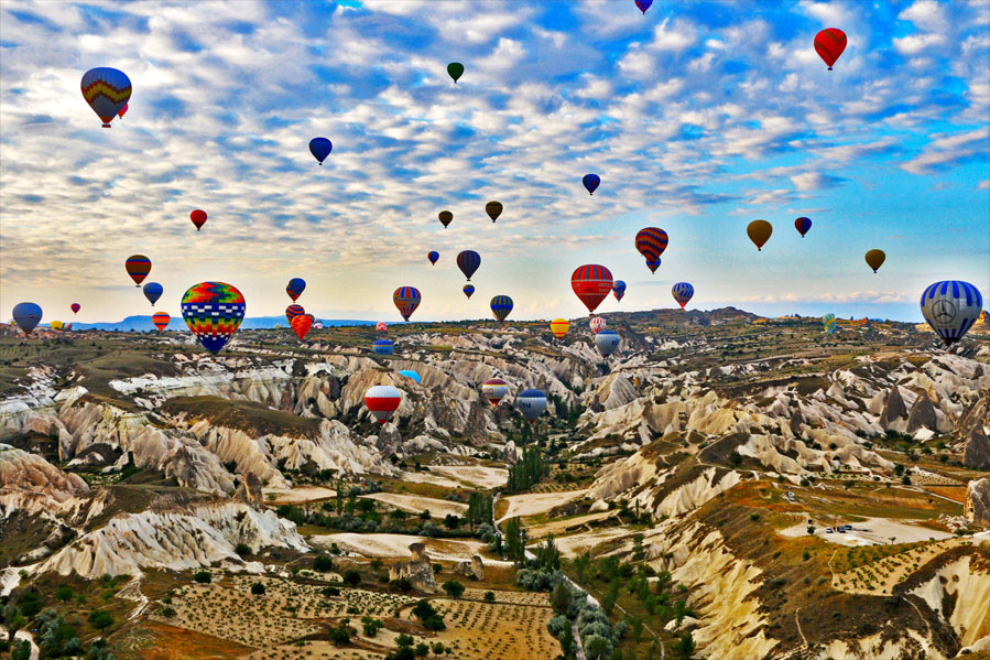Kapadokya'da balon turları 3 gündür yapılamıyor