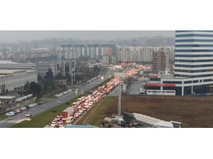 Bursa’da trafik resmen durdu