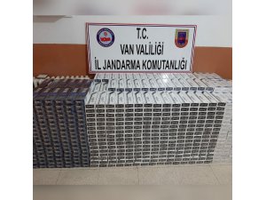 Muradiye 11 bin 780 paket kaçak sigara ele geçirildi