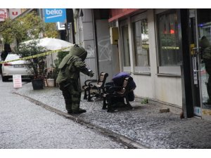 İzmit’te şüpheli paket bomba imha ekiplerini harekete geçirdi
