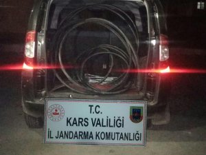 Sarıkamış’ta kablo hırsızlığı
