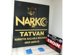 Tatvan’da uyuşturucu operasyonu