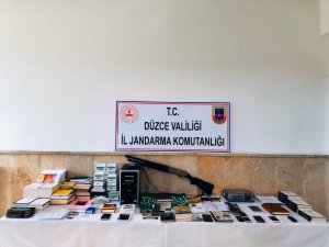 Düzce'deki terör operasyonunda 9 şüpheli gözaltına alındı