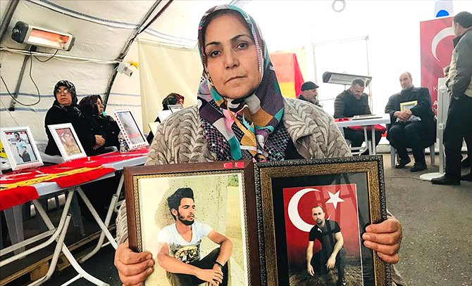 Bir çocuğu şehit, diğeri dağda