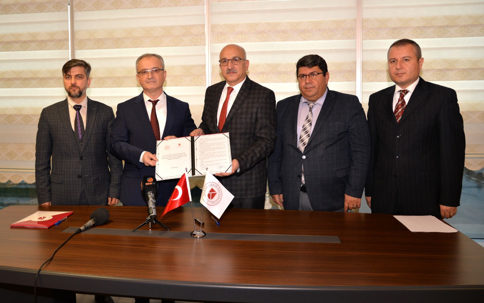 Konya Teknik Üniversitesi ile Konya İl Milli Eğitim Müdürlüğü arasında protokol imzalandı