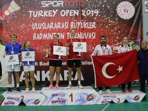 Erzincanlı Milli badmintoncuların uluslararası başarıları devam ediyor