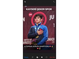 Kayseri Şekerspor Kulübü Güreş Şampiyonasında Takım Halinde Türkiye Üçüncüsü Oldu