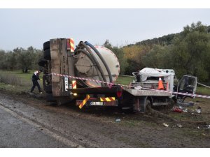 Kaza yapan aracı kurtarma yolunda kaza yaptı; hayatını kaybetti