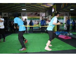 Goalball Kadın Milli Takımı Kayseri’de kamp yapıyor