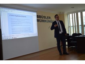 Didim esnafına elektronik belgeleme eğitimi