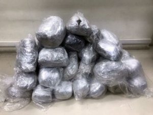 Tankere zulalanmış 200 kilo esrar ele geçirildi