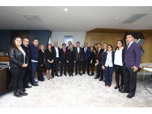 Susmuş ve ekibinden Başkan Sandal’a ziyaret