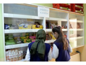 Öğrencilerin hassasiyetiyle kasiyer ve güvenlik kamerasına ihtiyaç kalmadı