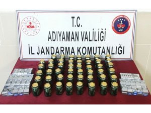 Adıyaman’da kaçak içki ele geçirildi