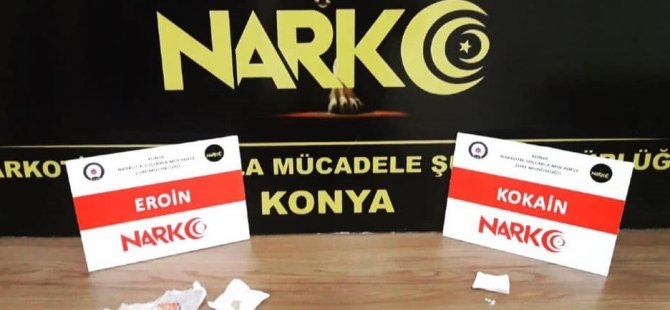 Konya’da uyuşturucu tacirlerine operasyon