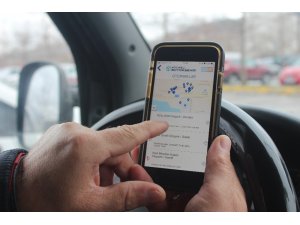 Kocaeli’de sürücüler boş otoparkları bu uygulama ile buluyor