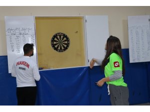 Dart’lar Okullar Arası İl Birinciliği İçin Atılıyor