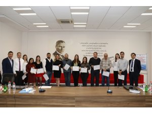 Metal sanayisine yön veren firmalar sertifikalarını aldı