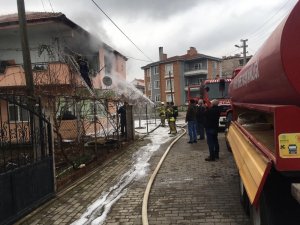 Prizden çıkan yangın korkuttu