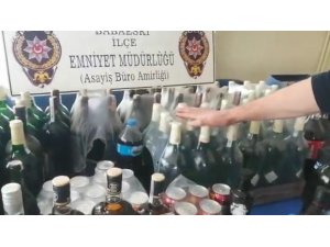 Kırklareli’nde kaçak içki operasyonu: 9 gözaltı