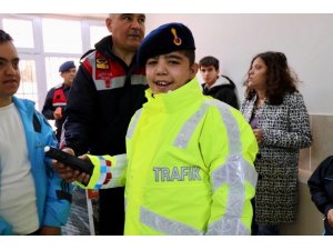 Jandarmadan özel çocuklara, özel trafik eğitimi