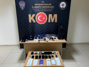 Nevşehir’de kaçak cep telefonu operasyonu düzenlendi