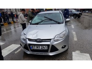 Devrek’te trafik kazası: 1 yaralı