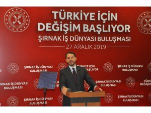 Bakan Albayrak müjdeyi Şırnak’tan verdi
