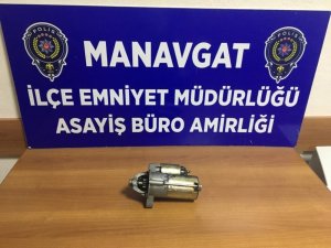 Marş dinamosu hırsızları yakalandı